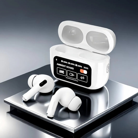 A9 Pro ANC/ENC Display Wireless Earbuds